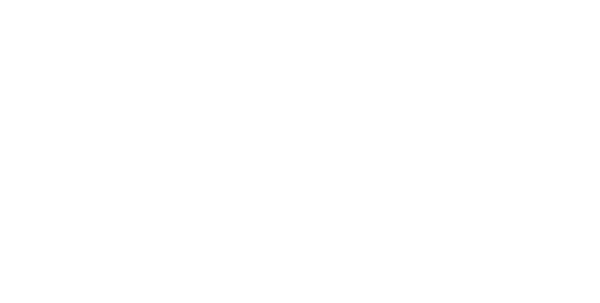 mckay cursive logo in white